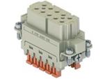 Csahf 10 I.L.M.E. Ilme CSAH-SQUICH Inserto Presa (F) Con Morsetto A Gabbia, 10 Pin+Pe 250V, 16A - 5 Pz