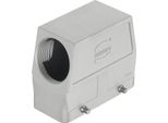 19628160528 Harting Han 16B Custodia Per Passacavi Emc / High Temp Alta, 1Xm40 Uscita Laterale Per Cavi, Per 2 Staffe (Su
