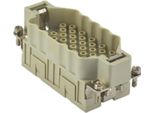 Cqeem 40 I.L.M.E. Ilme Cqee Inserto Pin (M) Connessione A Crimpare, 40-Pin+Pe 500V, 16A - 5Pz