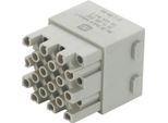 09140363102 Harting Han Dd Inserto Presa Doppio Modulo (F) Connessione A Crimpare, 36 Pin 400V, 10A - 1 Pezzo