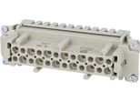 09330242716 Harting Han 24ES Inserto Per Presa (F) Con Morsetto A Gabbia, 24 Pin+Pe 500V, 16A - 1 Pezzo