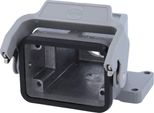19300060716 Harting Han 6B Custodia Per Giunto Alto, 1Xm25 Uscita Cavo Dritto, Con 1 Staffa Longitudinale M25 Attacco A Vite