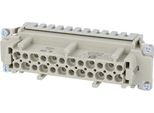 09330242726 Harting Han 24ES Inserto Per Presa (F) Con Morsetto A Gabbia, 24 Pin+Pe 500V, 16A - 1 Pezzo