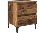 Syfax™ Armadio Da Notte Legno Vecchio 40 X 35 X 50 Cm