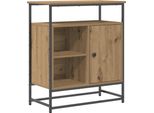 Syfax™ Credenza Rovere Artigianale 69 X 35 X 80 Cm Legno Multistrato