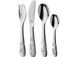 Set Di Posate Per Bambini Silit Trend 4 Pezzi, Posate Per Bambini In Acciaio Inox, Posate Per Bambini Da 3 Anni, Cromargan Lucido, Confezione Universale