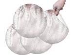 Hubdeco Tovagliette Protettive Durevoli Per Il Tavolo Da Pranzo - Set Di 4 Tovagliette In Vinile Lavabili - Tovagliette Per La Cucina - Tovaglietta - Tovagliette Lavabili - 36 X 36 Cm - Foglie Di Palma