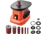 Levigatrice A Mandrino Oscillante Vevor, Levigatrice A Mandrino A 2000 Giri/Min. Con 6 Bussole (12,7-76,2 Mm), Corsa 16 Mm E Tavolo In Ghisa 397X295 Mm Per La Finitura Di Mobili, L'artigianato E La Lavorazione Del Legno