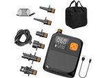 Portable Paddle Board Pump 25PSI Ad Alta Pressione Electric Air Compressor Pump Power Bank Con 6 Ugelli E Luce Led Per Barca Gonfiabile Surfboard Stand-Up Paddle Board Materasso D'aria Anelli Di Nuoto