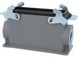 04300240263 Harting Han 24B Custodia A Base Alta, 1 Uscita Cavi Laterale M25, Con 2 Traverse M25 A Vite