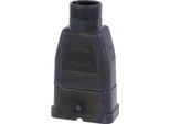 19120080411 Harting Han Q Custodia Per Passacavi Con Morsettiera In Pe, Uscita Cavo Diritto 1Xm25, Per 1 Supporto (Sulla Parte Inferiore)