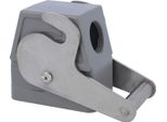 19300100586 Harting Han 10B Custodia Per Passacavi Alta, Uscita Cavo Laterale 1Xm25, Con 1 Staffa Centrale M25 A Vite