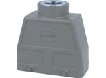 05300160460 Harting Han 16B Gommino Alto, Uscita Cavo Diritto 1Xm25, Per 2 Staffe (Sulla Parte Inferiore) Pressacavo M25