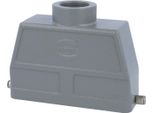 09300240440 Harting Han 24B Grommet Housing Alto, 1Xpg21 Uscita Cavo Dritto, Per 1 Staffa (Sulla Parte Inferiore) Collegamento A Vite
