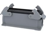 09300241270 Harting Han 24B Custodia Bassa, Uscita Cavi Laterale 2Xpg21, Con 2 Traverse Attacco A Vite PG21