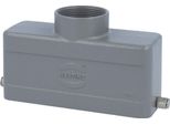 09300241441 Harting Han 24B Grommet Housing Basso, 1Xpg29 Uscita Cavo Dritto, Per 1 Staffa (Sulla Parte Inferiore) Collegamento A Vite
