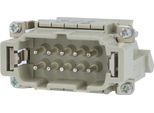 09330104626 Harting Han 10E Inserto Per Distributore Di Connessioni (M) A Vite "Sinistra"", A 10 Poli+Pe 500V, 16A -"