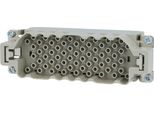 09320643001 Harting Han 64EEE Inserto A Pin (M) Connessione A Crimpare, 64 Pin+Pe 500V, 16A - 1 Pezzo