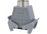 09300100733 Harting Han 10B Custodia Ad Alto Accoppiamento, 1Xpg29 Uscita Cavo Dritta, Con 2 Traverse PG29 Pressacavo