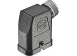 19127080501 Harting Han Q Grommet Housing, 1Xm25 Uscita Cavo Laterale, Per 1 Staffa (Sulla Parte Inferiore) - 1 Pezzo