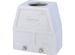 19628100427 Harting Han 10B Emc / High Temp Grommet Housing Alto, 1Xm32 Uscita Cavo Dritto, Per 2 Staffe (Sulla Parte Inferiore)