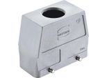 19628160427 Harting Han 16B Emc / High Temp Grommet Housing Alto, 1Xm32 Uscita Cavo Dritto, Per 2 Staffe (Sulla Parte Inferiore)