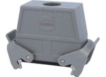 19300160736 Harting Han 16B Custodia Per Accoppiamento Alto, Uscita Cavo Diritto 1Xm25, Con 2 Traverse M25 Attacco A Vite