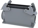 09300240231 Harting Han 24B Custodia A Base Alta, 1X Uscita Cavo Laterale PG29, Con 2 Traverse Pressacavo PG29