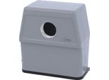 05200100661 Harting Han 10A Grommet Housing High, 1Xm16 Uscita Cavo Frontale, Per 1 Staffa (Sulla Parte Inferiore) M16 Pressacavo