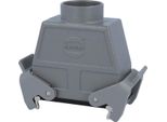 09300160731 Harting Han 16B Custodia Per Accoppiamento Alto, Uscita Cavo Diritto 1Xpg29, Con 2 Traverse Attacco A Vite PG29