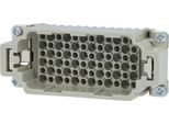 09160723001 Harting Han 72DD Inserto A Pin (M) Connessione A Crimpare, 72 Pin+Pe 250V, 10A - 1 Pezzo