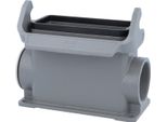 09300160251 Harting Han 16B Custodia A Base Alta, 1X Uscita Cavo Laterale PG29, Con 1 Staffa Longitudinale PG29 Pressacavo