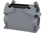 09300160231 Harting Han 16B Custodia A Base Alta, 1X Uscita Cavo Laterale PG29, Con 2 Traverse PG29 Pressacavo