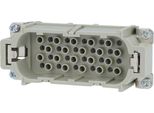 09210403001 Harting Han 40D Inserto A Pin (M) Connessione A Crimpare, 40-Pin+Pe 250V, 10A - 1 Pezzo