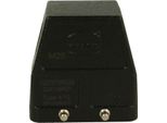 19370100526 Harting Han 10B M Gommino Alto, Uscita Cavo Laterale 1Xm25, Per 2 Staffe (Parte Inferiore) - 1 Pezzo