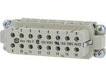 09200162812 Harting Han 16A Inserto Presa (F) A Vite, 16 Pin+Pe 250V, 16A - 1 Pz