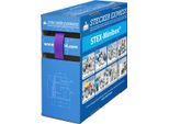 136521 Tubo Termorestringente STEX24 2:1, Scatola Mini Con 9,5 M, Viola 9,5/4,8 Mm, 3/8 Di Pollice, WSB2 Temperatura Di Restringimento Min. 70°C,