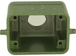 09370061441 Harting Han 6B M Grommet Housing Basso, 1Xpg16 Uscita Cavo Dritto, Per 1 Supporto (Sulla Parte Inferiore) - 1 Pezzo