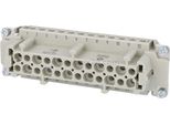 09330242701 Harting Han 24E Inserto Per Presa (F) A Vite, 24 Pin+Pe 500V, 16A - 1 Pezzo
