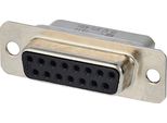 09670154701 Harting Inserto Per Presa D-Sub (F) Adatto Per Alloggiamento D-Sub Dimensione 15 Connessione A Crimpare A 15 Pin - 1 Pezzo