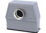 09200160641 Harting Han 16A Custodia Passacavo Alta, 1Xpg16 Uscita Cavo Anteriore, Per 1 Staffa (Sulla Parte Inferiore) PG16 Passacavo