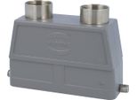 09300240898 Harting Han 24B Gommino Alto, Uscita Cavo Diritto 2Xpg21, Per 1 Staffa (Sulla Parte Inferiore) Collegamento A Vite