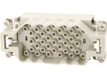 09320403001 Harting Han 40EEE Inserto A Pin (M) Connessione A Crimpare, 40-Pin+Pe 500V, 16A - 1 Pezzo