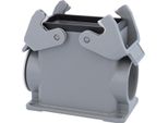 09300100233 Harting Han 10B Custodia A Base Alta, 1X Uscita Cavo Laterale PG29, Con 2 Traverse Attacco A Vite PG29