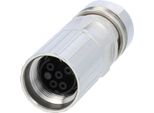 Connettore Per Cavo M17 Diritto Connettore Femmina A Crimpare, Numero Di Poli 5+PE Uscita Cavo Diritto, Campo Di Serraggio 8,0Mm - 10,0Mm -