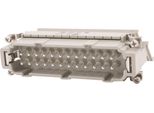09330244629 Harting Han 24ES Distributore Di Connessioni Con Inserto A Pin (M) "Sinistro"" Con Morsetto A Gabbia, 24 Pin+Pe 500V, 16A"