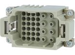 09380323001 Harting Han K8/24 Inserto A Pin (M) Connessione A Crimpare, 32 Pin 8/24+PE 230V/400V - 160V Contatto Di Comando, 16A/10A