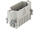 09160283001 Harting Han 28DD Inserto A Pin (M) Connessione A Crimpare, 28 Pin+Pe 250V, 10A - 1 Pezzo