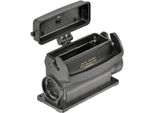 19430240258 Harting Han Eco 24B Custodia Di Base Senza Pressacavo, 1Xm40 Uscita Cavo Laterale, Con 1 Staffa Longitudinale