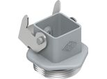 Mkaxx If I.L.M.E. Ilme CK-21.21 Alloggiamento A Vite Diritto Con 1 Staffa 1 Staffa Di Sicurezza Rinforzata In Metallo - 10 Pz